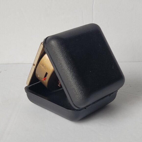 Vintage Equity Travel Alarm Clock glow in dark hands vintage alarm clock folding - Picture 5 of 8